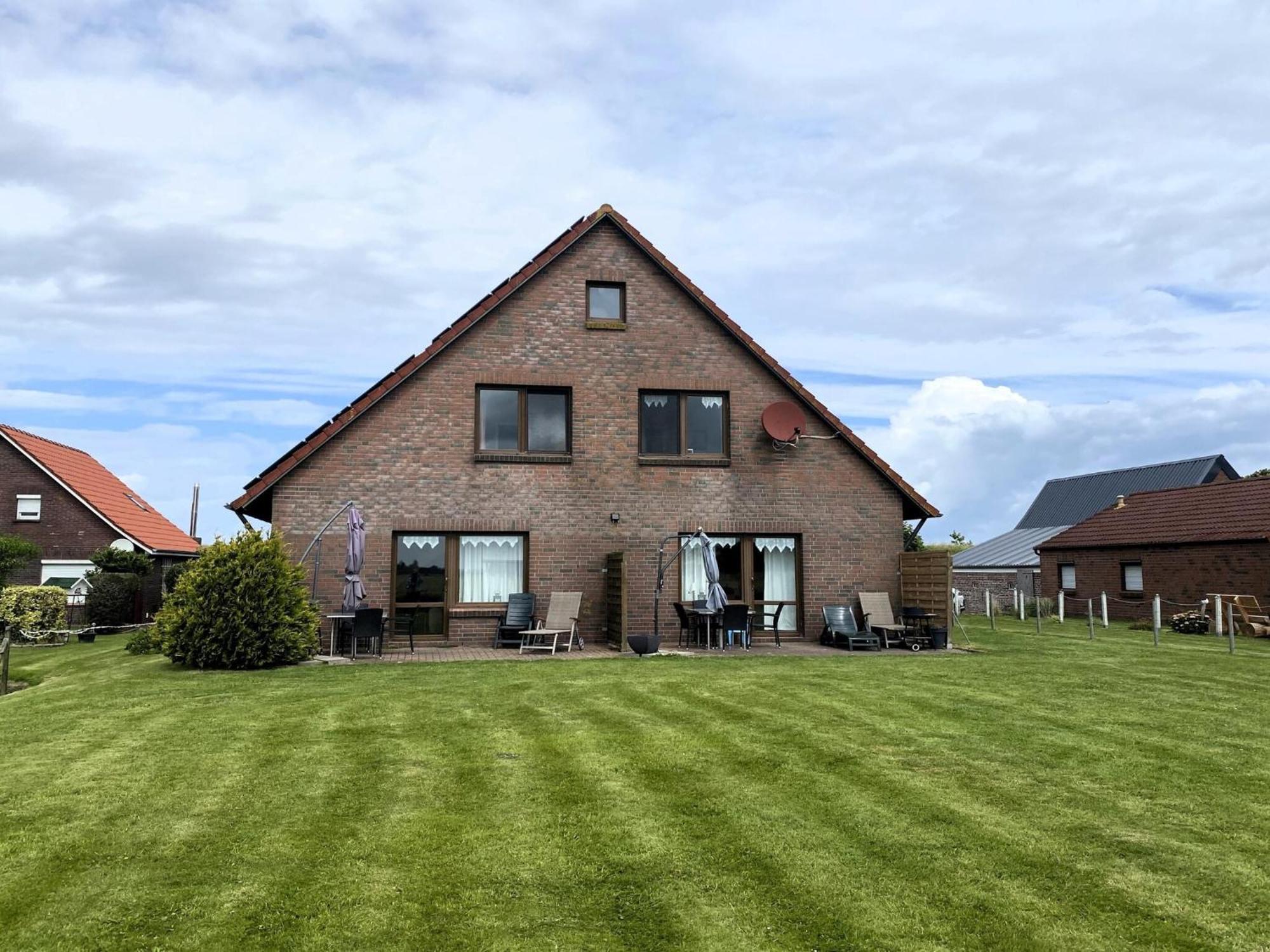 Spacious Apartments With Private Terrace Near The North Sea Dike Neßmersiel Zewnętrze zdjęcie